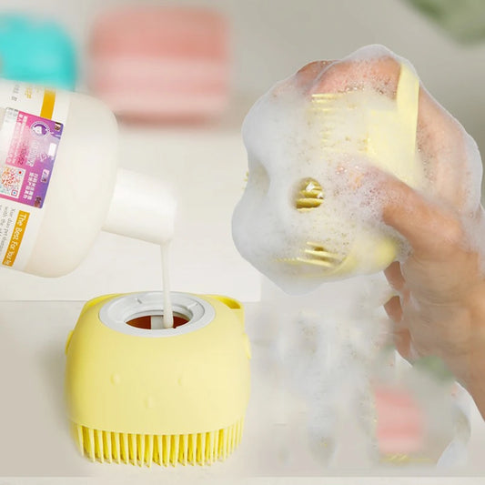 The Cozy Scrub — Silicone Bath & Massage Brush