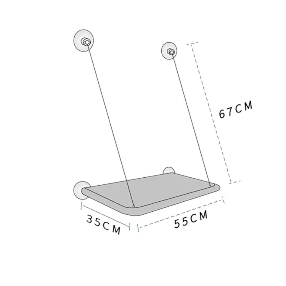 The Sunny Perch - Window Hammock Bed for Cats