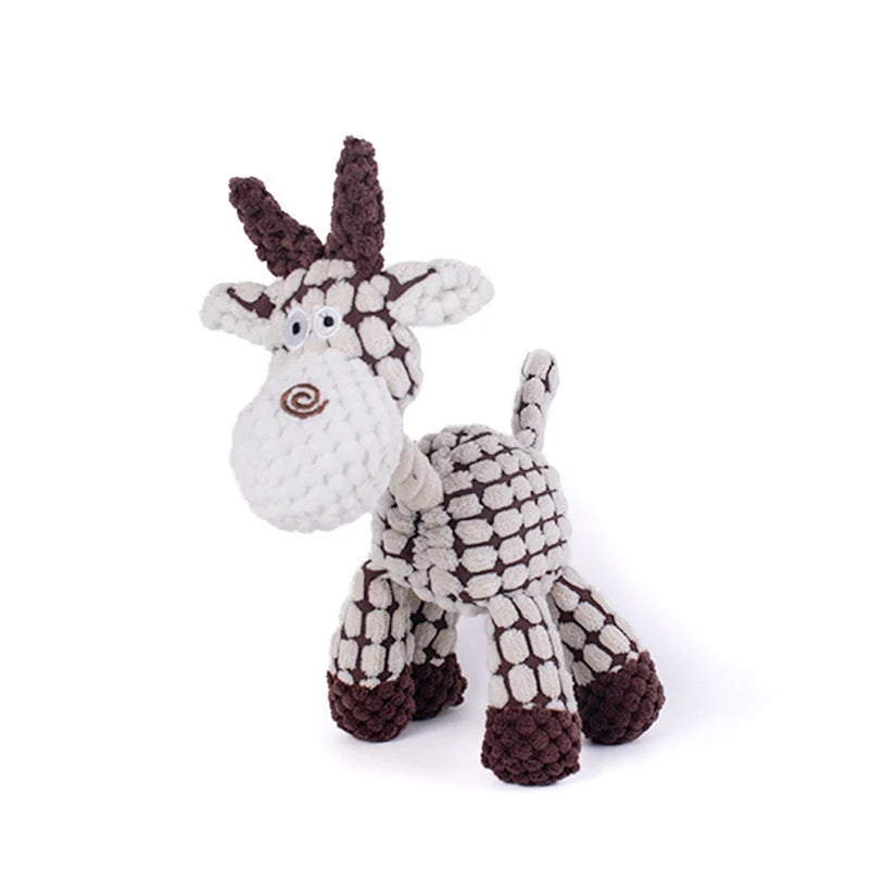 The Donkey Buddy — Squeaky Plush Rope Toy