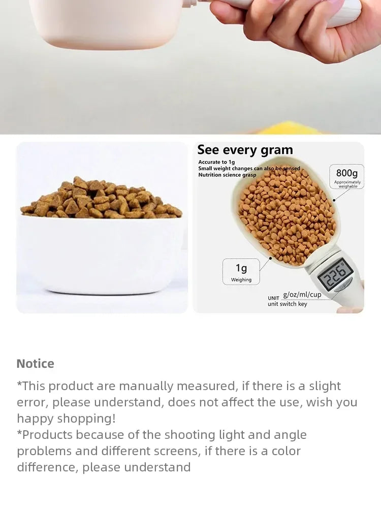 The Portion Pal — Digital Food Scale & Measuring Spoon