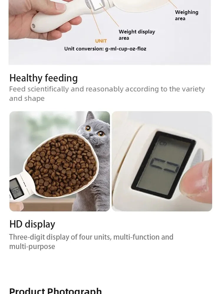 The Portion Pal — Digital Food Scale & Measuring Spoon