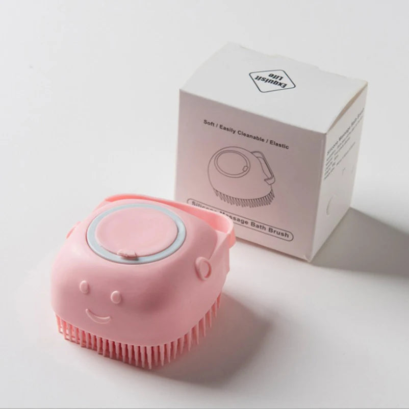 The Cozy Scrub — Silicone Bath & Massage Brush