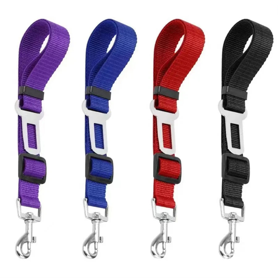 The SafeRide Belt — Adjustable Car Safety Belt for Pets