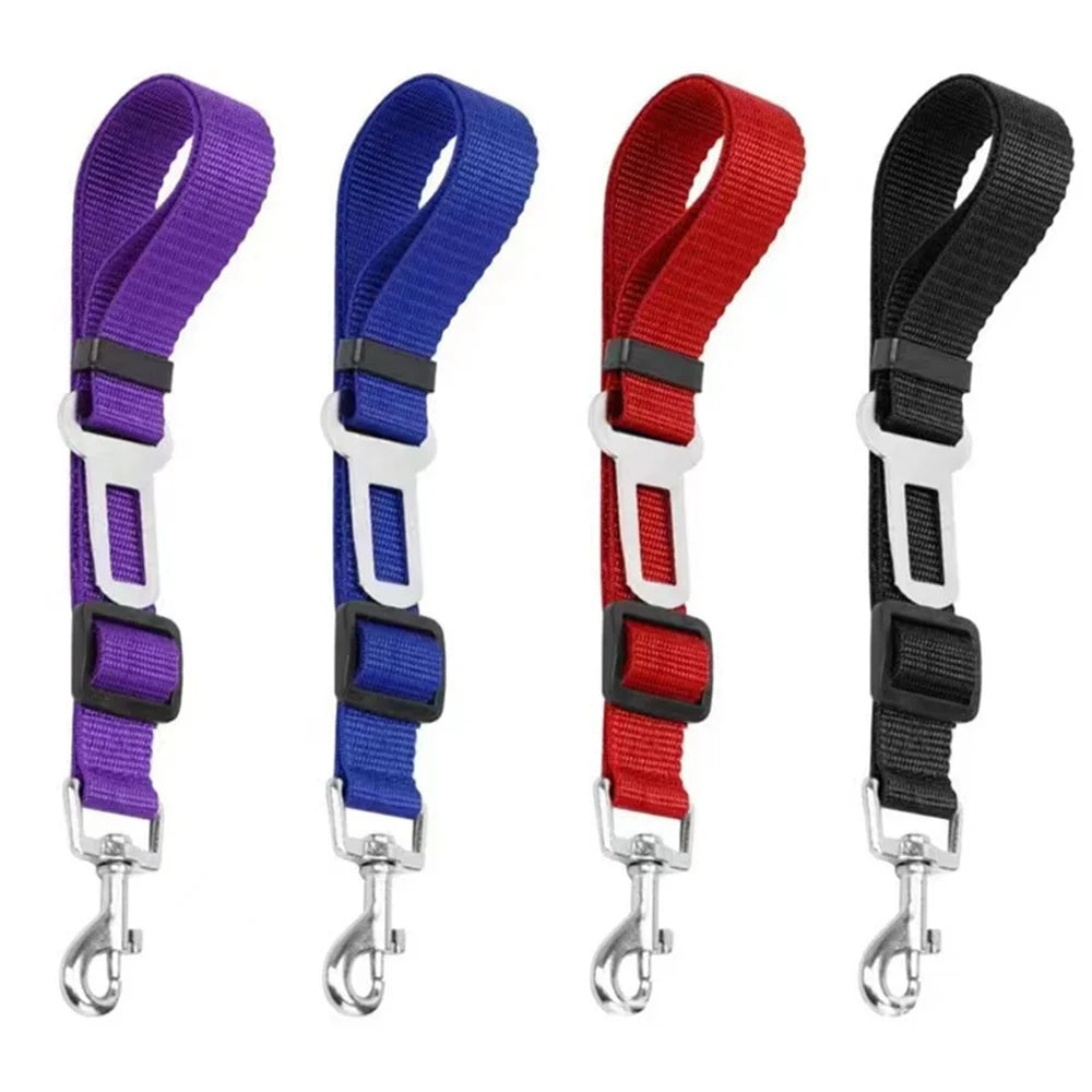 The SafeRide Belt — Adjustable Car Safety Belt for Pets