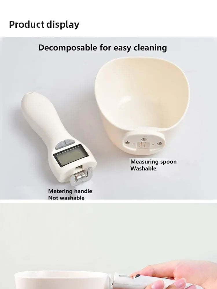The Portion Pal — Digital Food Scale & Measuring Spoon