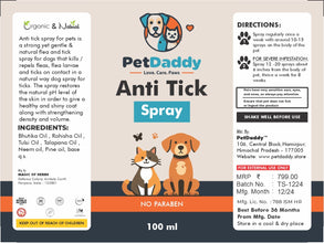 PetDaddy's Anti Tick & Flea Spray ( Dog and Cats ) BUY 1 GET 1 FREE 🐕‍🦺